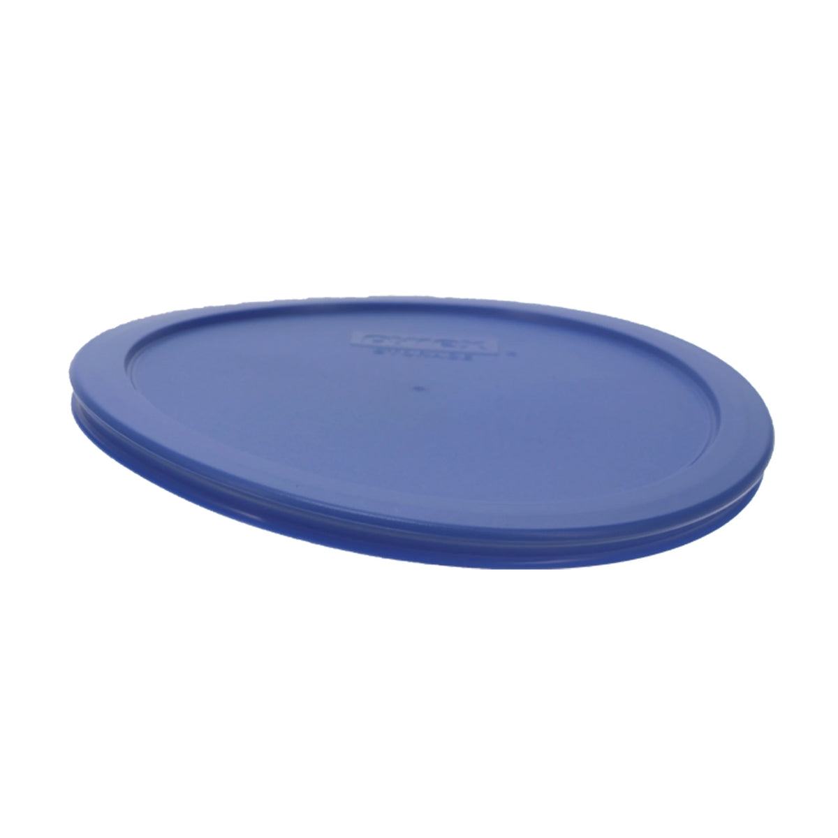 7-Cup Glass Bowl with Blue Lid W2983