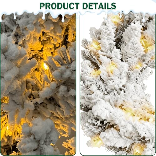 Green Artificial Christmas Wreath with Bell Bow and Pine Cones D195549