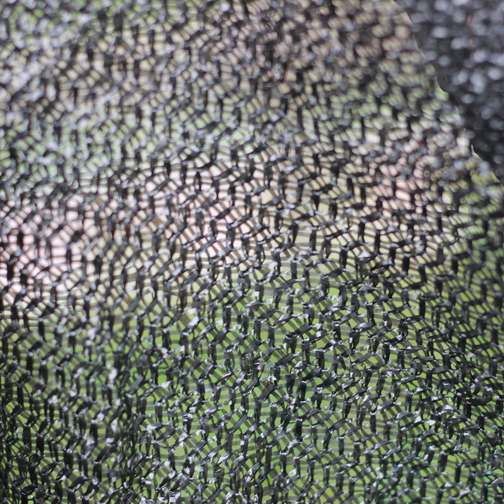 Black UV Resistant Garden Shade Mesh Tarp L505