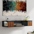 White Floating Wall Mounted TV Stand Z27222