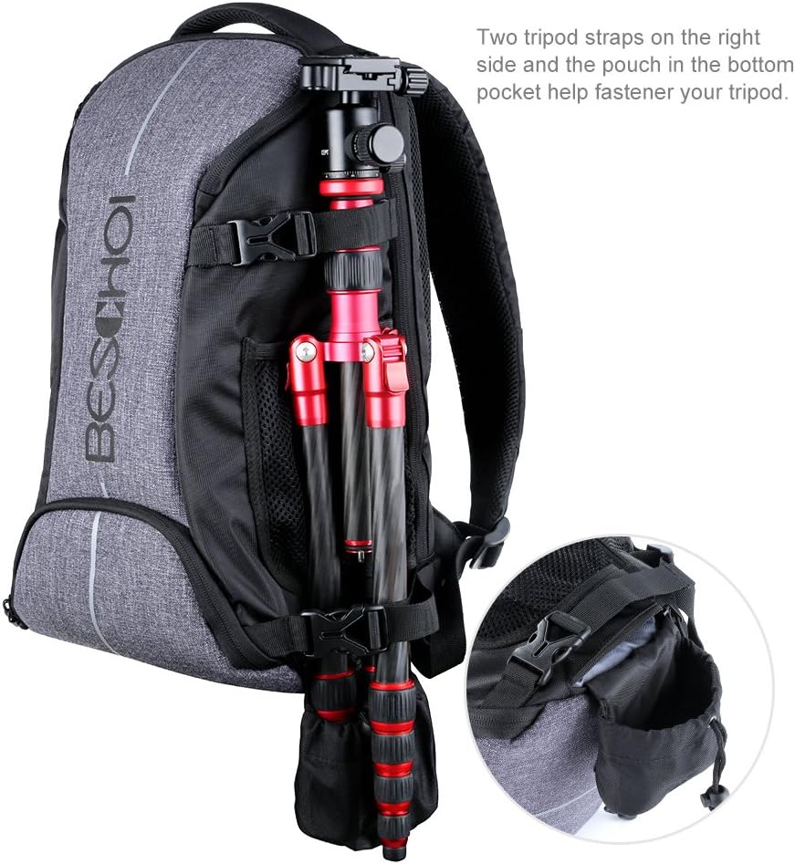 Waterproof Camera Backpack with Rain Cover O2187