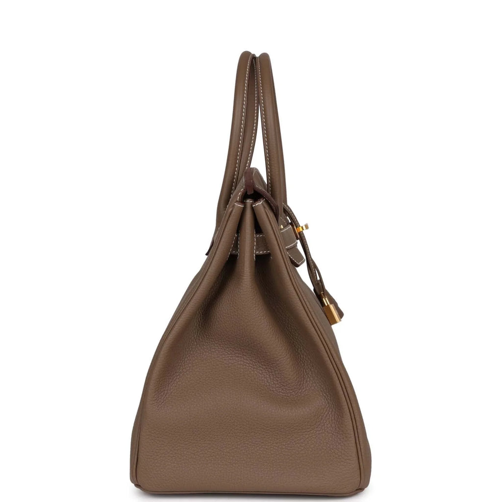 Etoupe Togo Leather Handbag G533878
