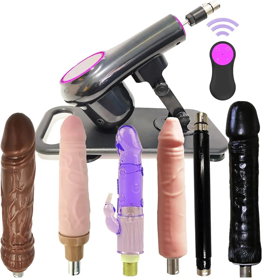 Automatic Thrusting Sex Machine with 3XLR Connector S833401