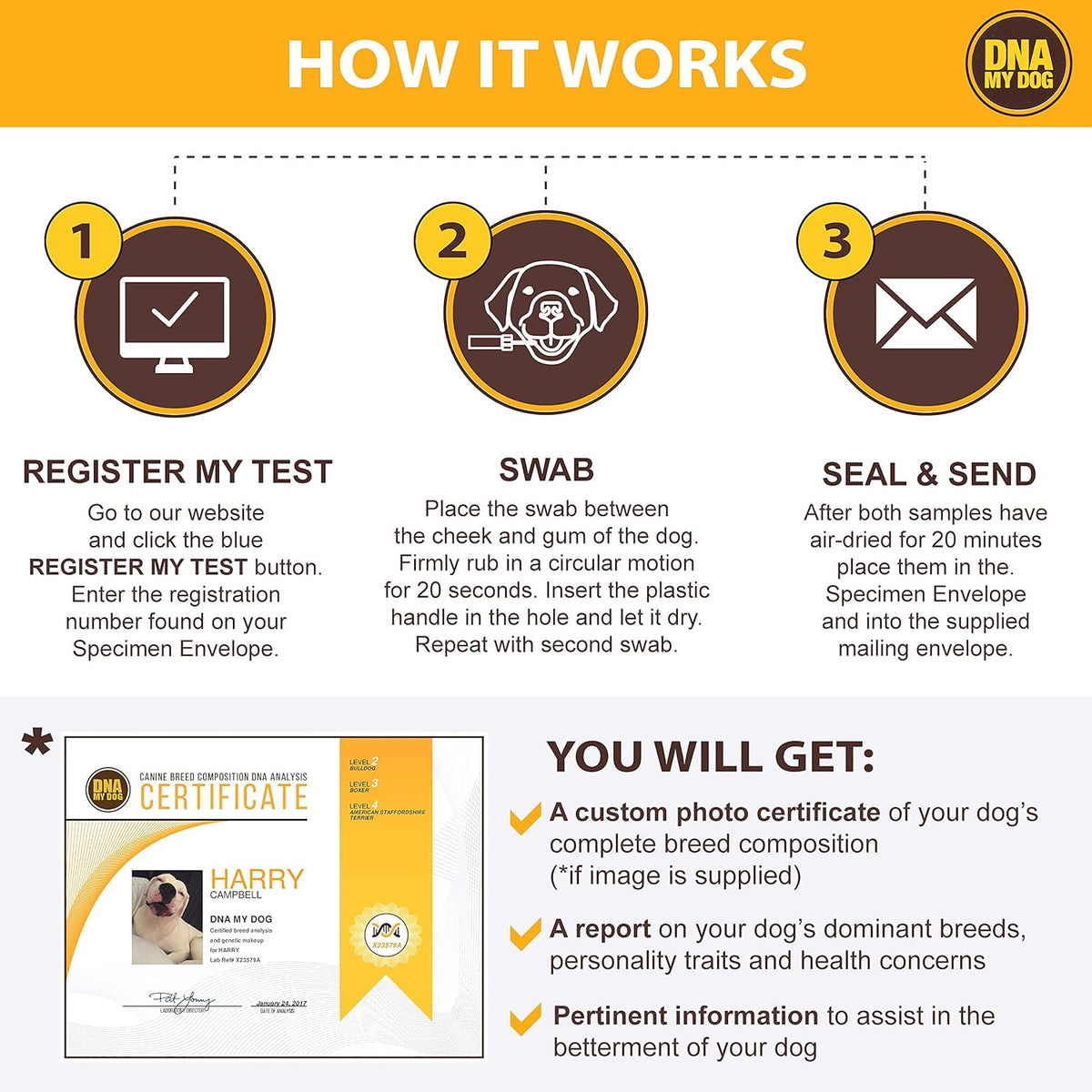 Canine Breed Identification Test G451275