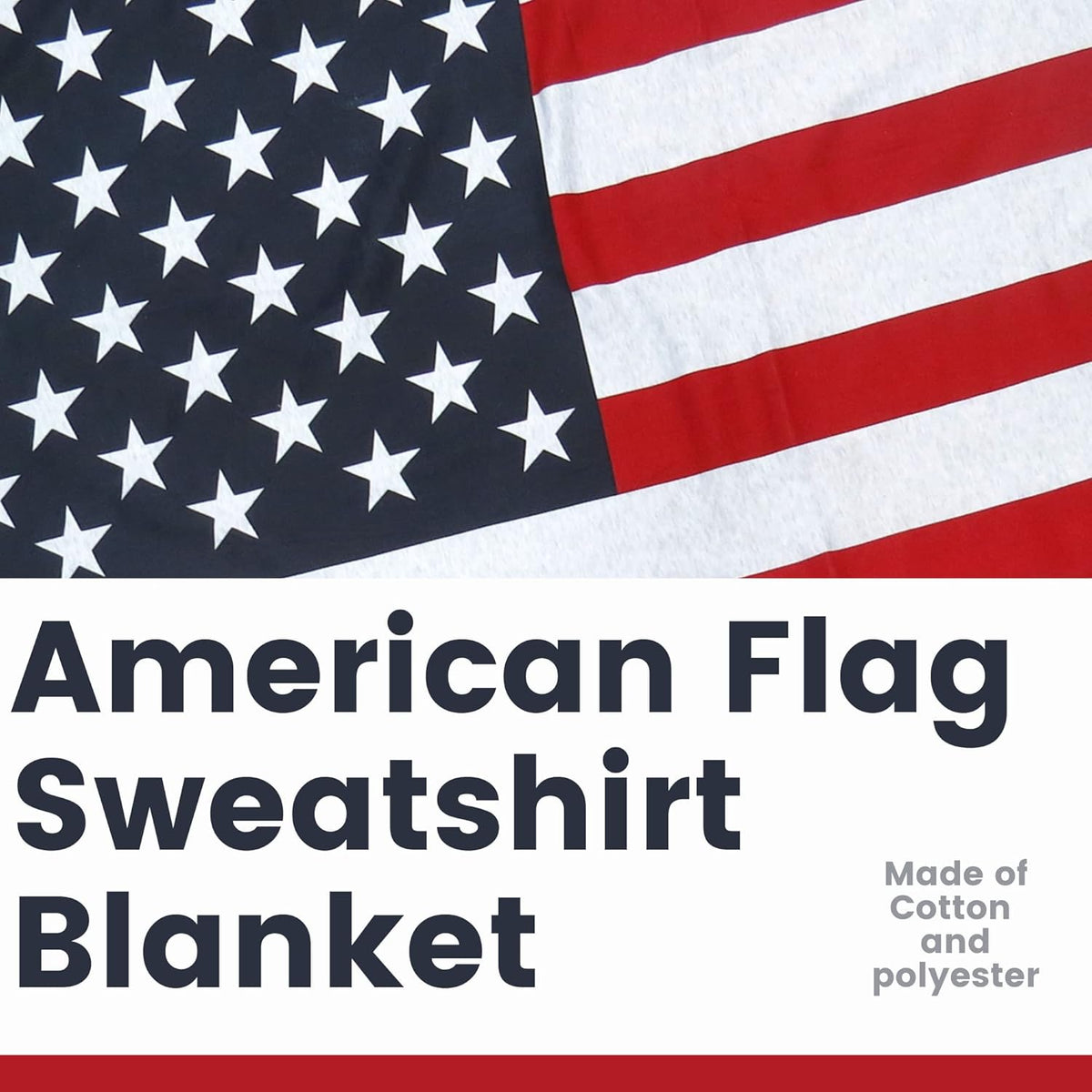 American Flag Red White and Blue Super Soft Lightweight Blanket 54 x 84 P4056