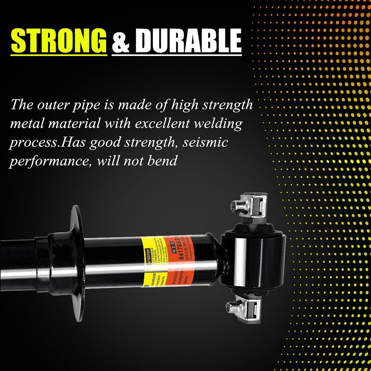 Front Shock Absorber with Magnetic Pack of 2 X731438