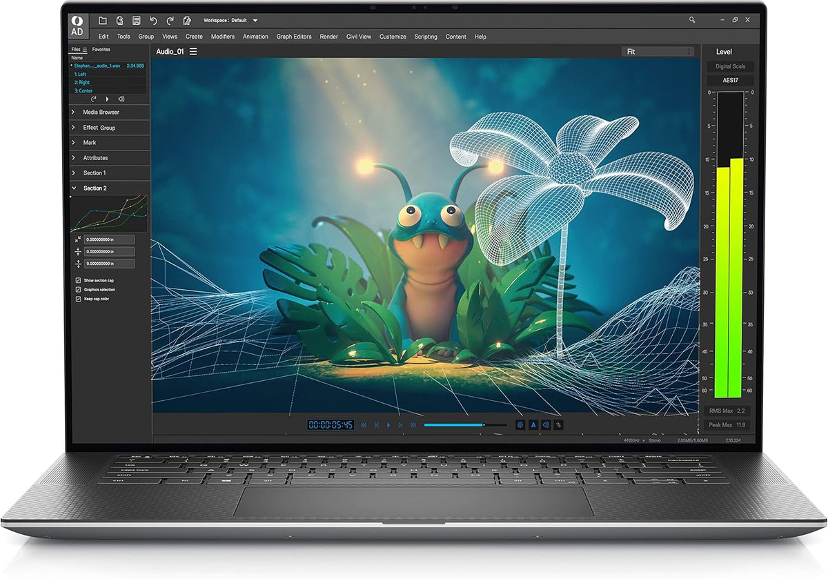 15.6" FHD+ Workstation Laptop Core i7 256GB SSD 32GB RAM RTX A2000 Win 11 Pro X49094