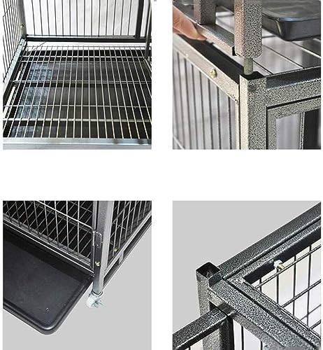 Heavy Duty Metal Dog Crate with Toilet L20128