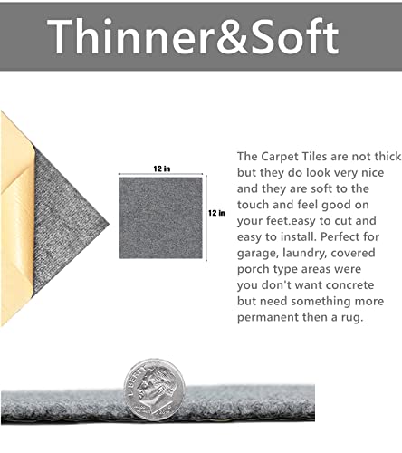 Self Adhesive Carpet Tiles 12" x 12" 12 Tiles Per Carton S96136