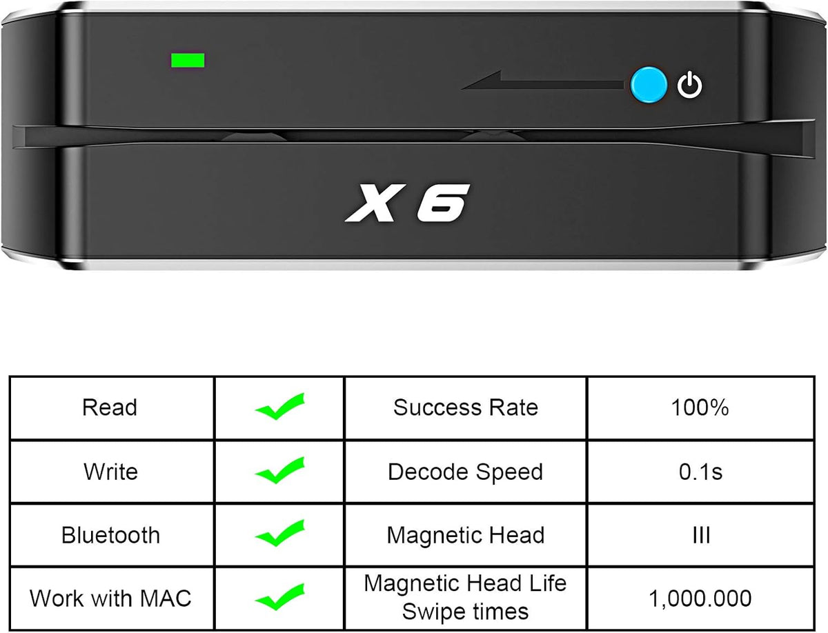 Magnetic Card Reader Writer USB 3 Tracks C8634