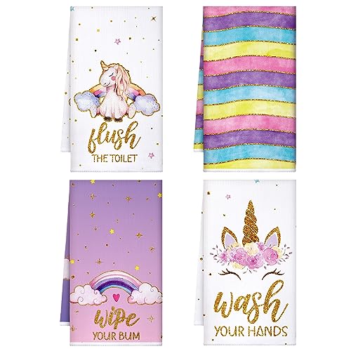 4 Pcs 24 x 16 Inches Absorbent Hand Towels S873526