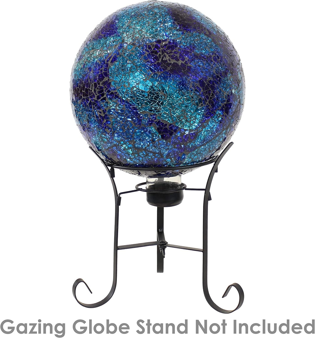 Crackled Glass Gazing Globe G16034
