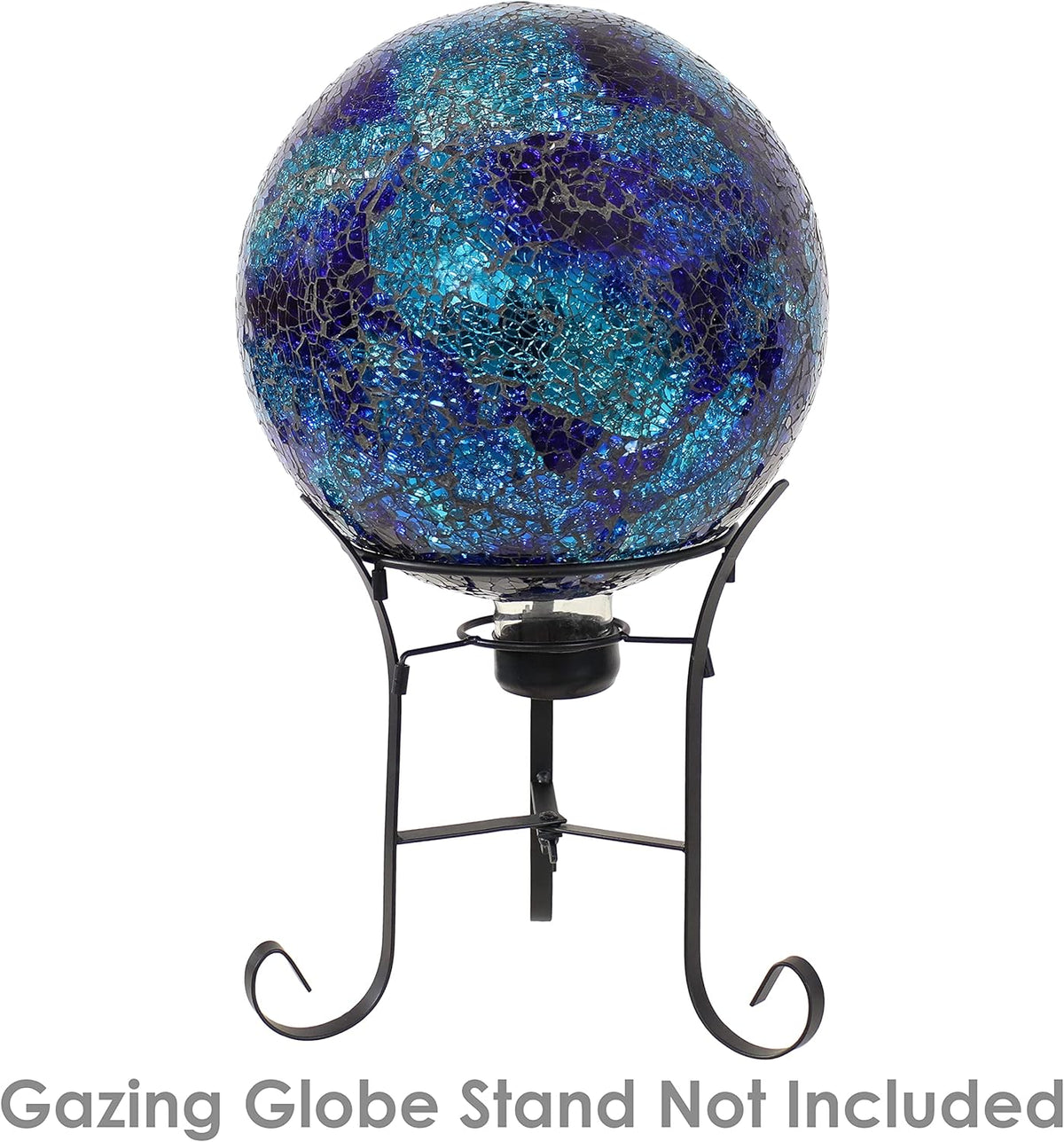 Crackled Glass Gazing Globe G16034