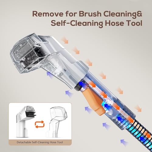 15Kpa Carpet & Upholstery Spot Cleaner with Dual Size Brush Head O908
