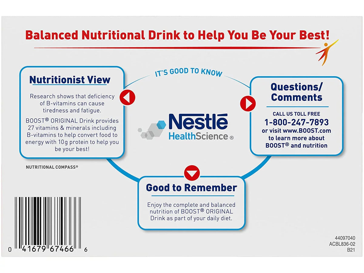 Vanilla Nutritional Drink, 8 oz, 6-CT (Pack of 2) M9573