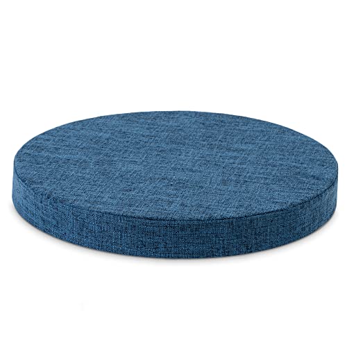 Gray 16 inch Round Chair Seat Cushion Pad W69667