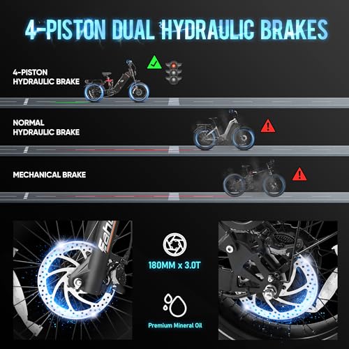 Electric Bike 20" Fat Tire Full Suspension with Dual Hydraulic Brakes E32527
