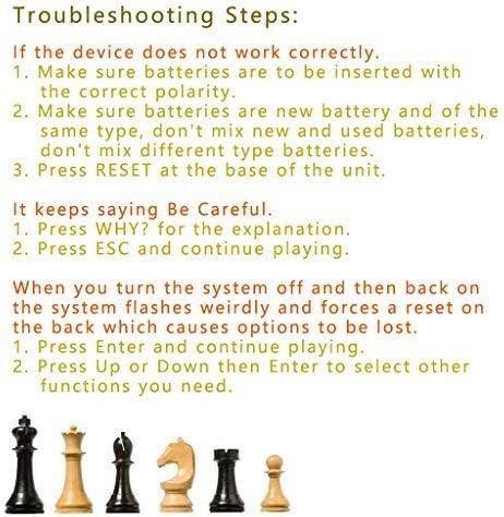 Magnetic Electronic Talking Chess Computer Set D7041