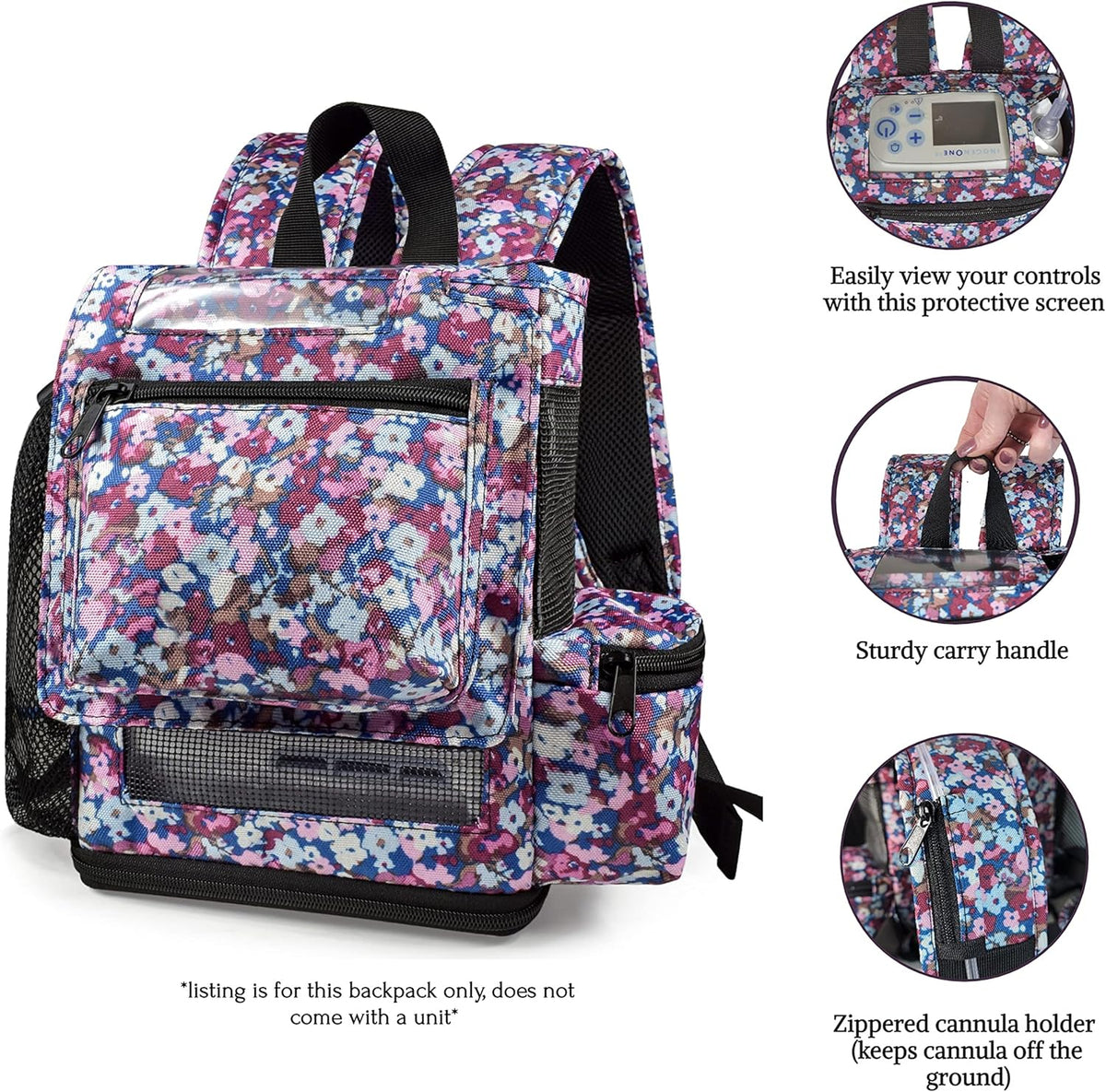 Purple Ultra Lightweight Backpack J912449