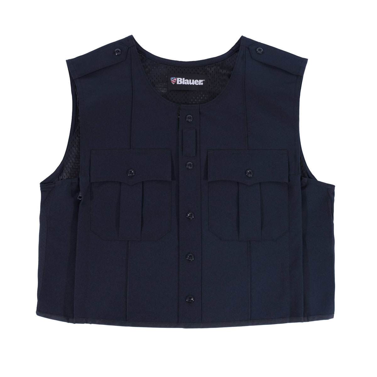 Dark Navy Blue Polyester Cotton Polyester Vest Carrier Y85716