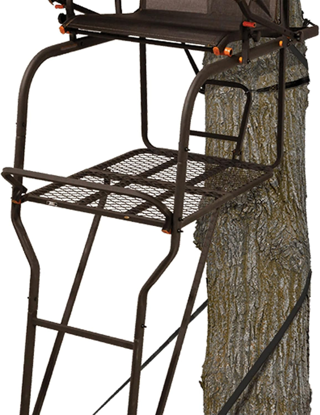 Camouflage 18.5 Foot 1 Person Adjustable Ladder Tree Stand (2 Pack) V500