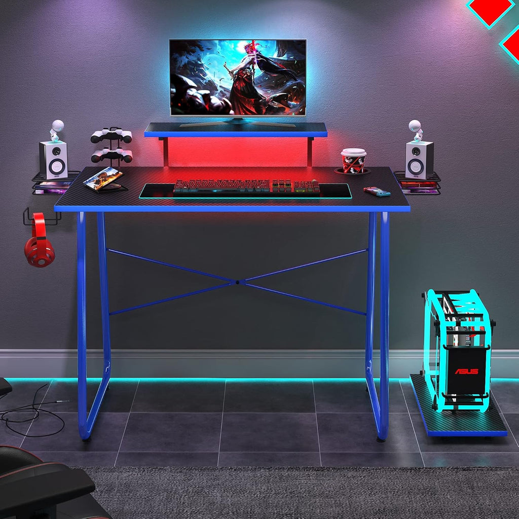 51 Computer Desk with LED Light T225
