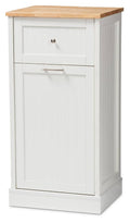 Modern White Oak Kitchen Cabinet L1569