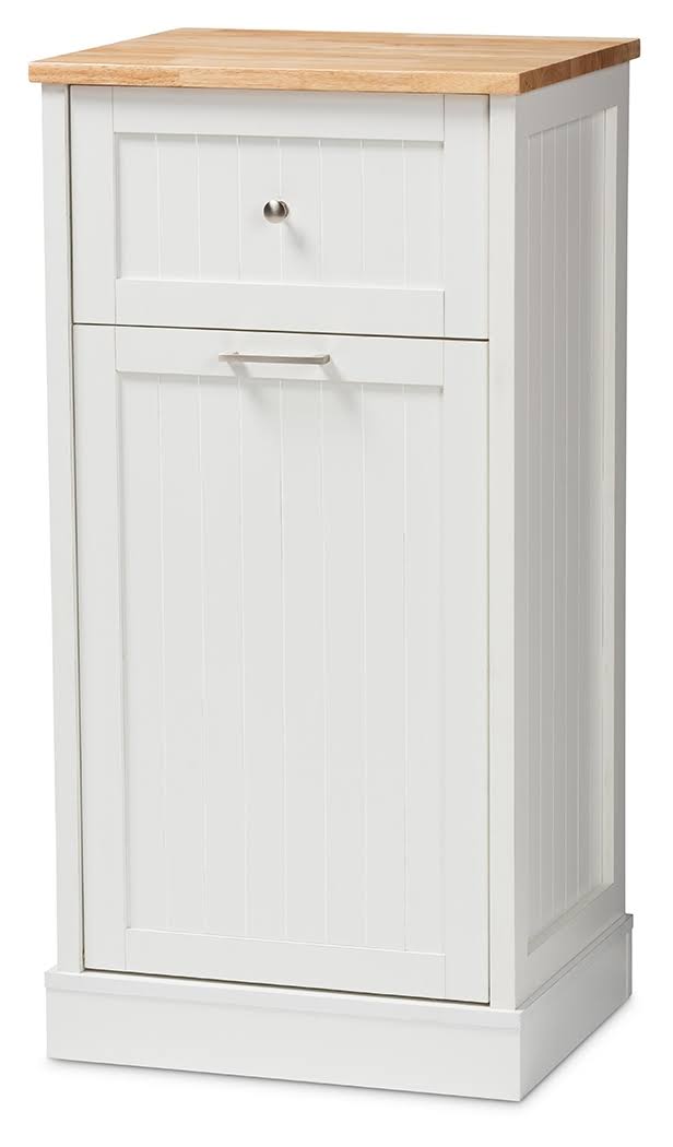 Modern White Oak Kitchen Cabinet L1569