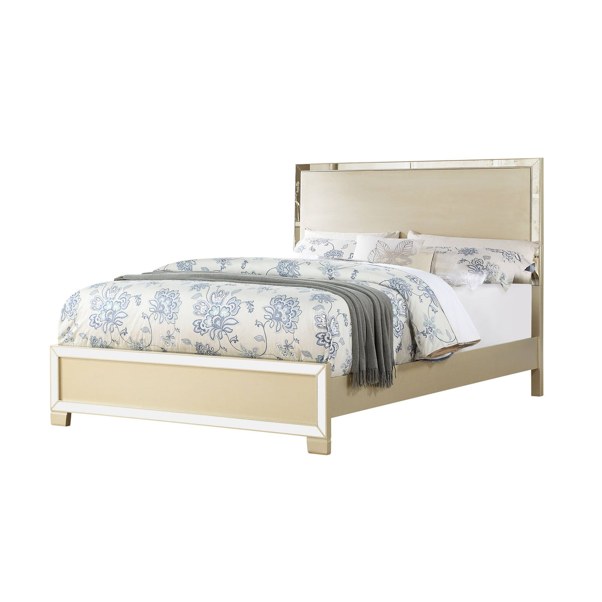 Champagne Eastern King Bed M375