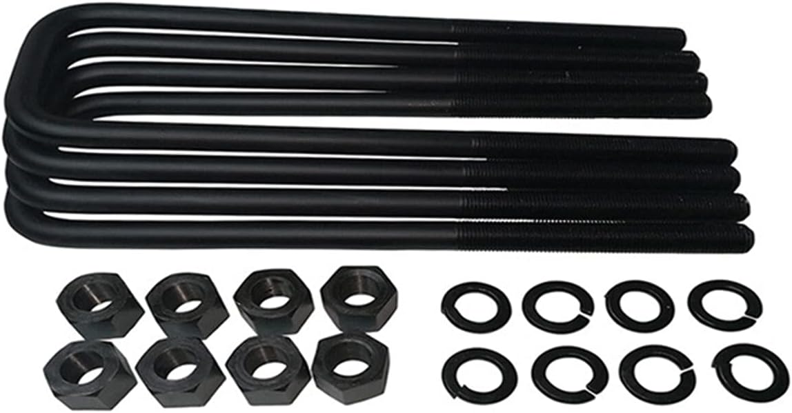 Adjustable 1 - 3 Front Lift Forged Steel Torsion Keys & 2 Rear Lift Kit + Shock Extenders 4WD 4x4 8-Lug W555