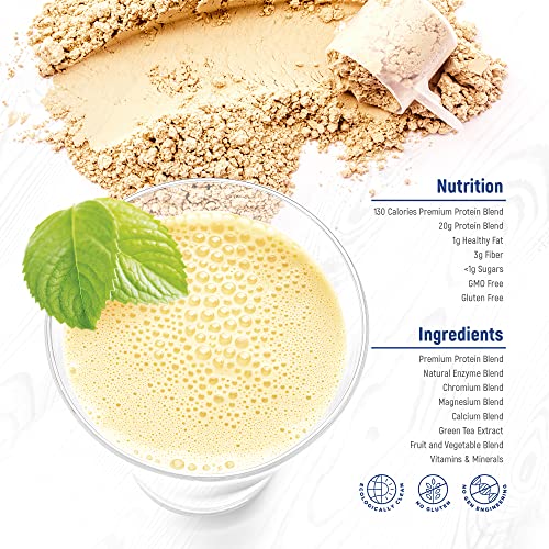 Mens Vanilla Meal Replacement Shake, 15 Servings, Gluten Free E49678