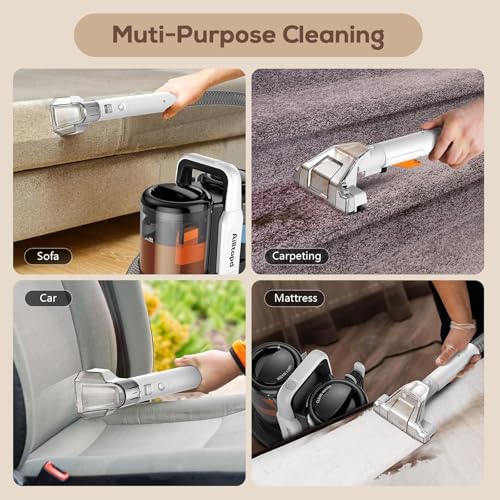 15Kpa Carpet & Upholstery Spot Cleaner with Dual Size Brush Head O908