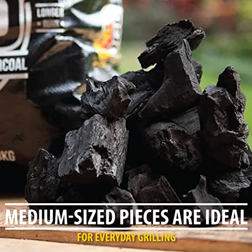 Premium Oak Lump Charcoal, 17.6 Pound Bag H8804