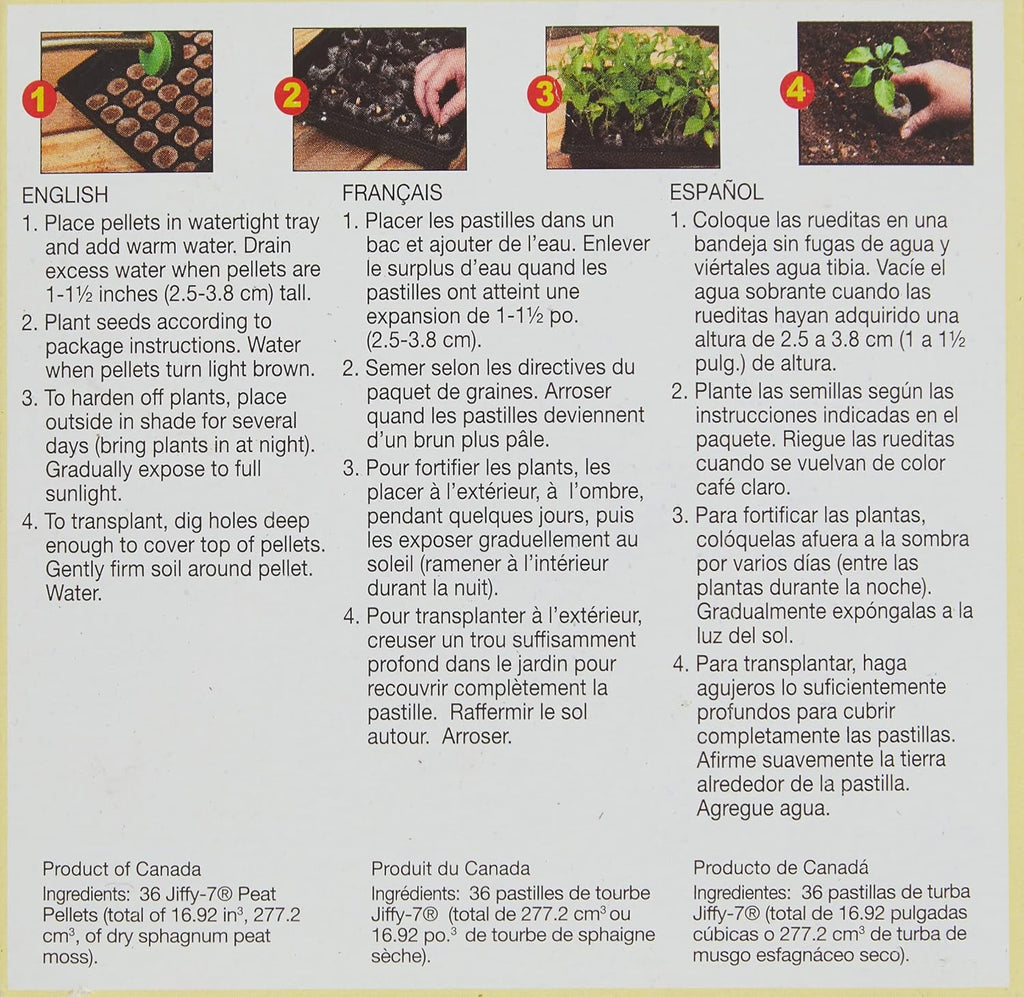 36mm Plant Pellet Refill 36 Count Z8341