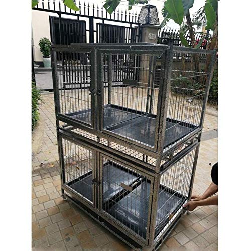 Heavy Duty Metal Dog Crate with Toilet L20128