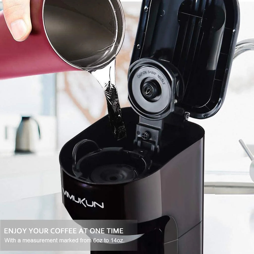 Mini Size Black Single Serve Coffee Maker P1725