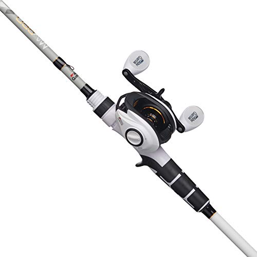 Low Profile Baitcast Reel and Fishing Rod Combo N34224