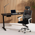 Black Ergonomic Mesh Office Chair with Lumbar Support G77740