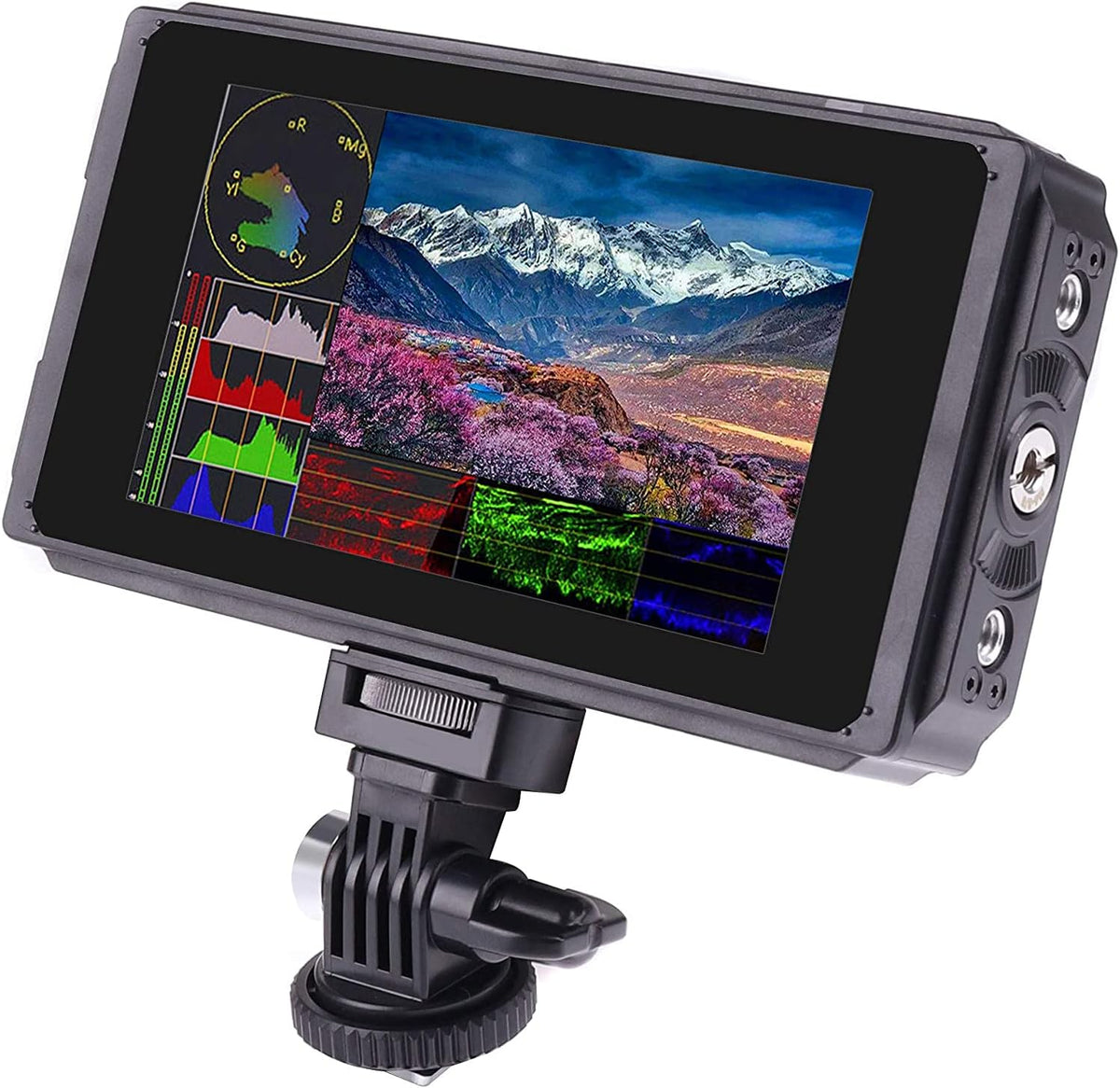 5 Inch IPS DSLR Camera Field Monitor 2000nit Touch Screen 4K HDMI U647211
