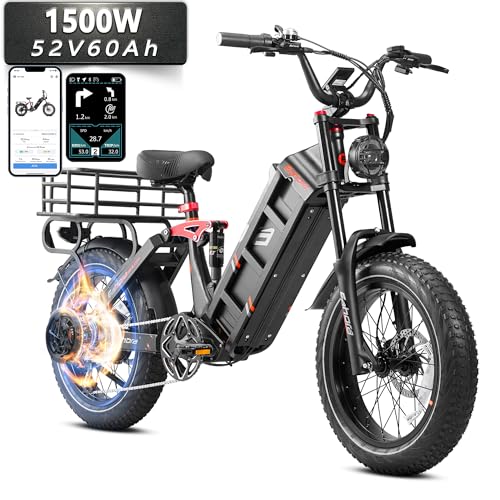 Electric Bike 20" Fat Tire Full Suspension with Dual Hydraulic Brakes E32527