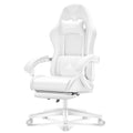 Black Ergonomic Gaming Chair with Footrest J667533
