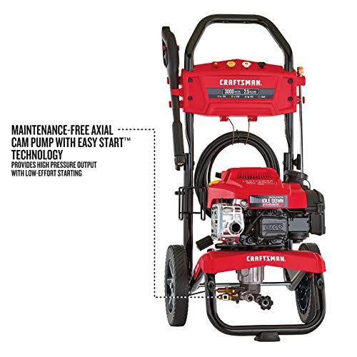 GAS Pressure Washer with 25-Foot Hose E195940