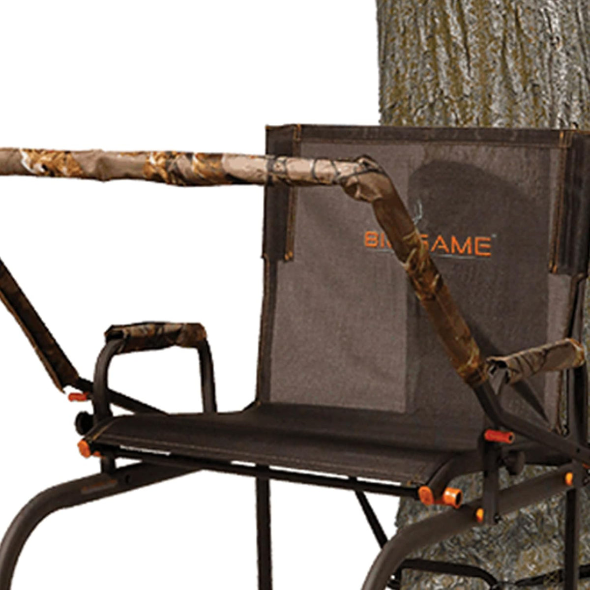 Camouflage 18.5 Foot 1 Person Adjustable Ladder Tree Stand (2 Pack) V500