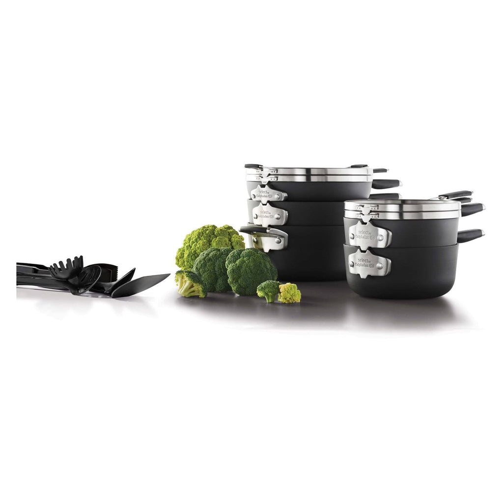 14 Piece Hard-Anodized Nonstick Cookware Set K879
