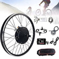 48V 1000W 1500W Electric Bicycle Conversion Kit, Rear Wheel Motor, Smart Controller, Twist Throttle L719