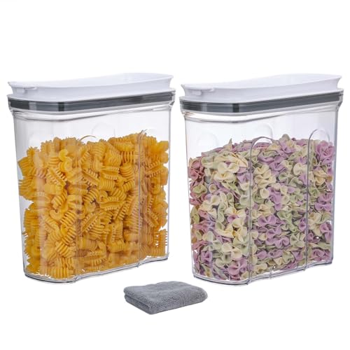 Airtight Food Storage Container Set 2PCS Plastic N94054