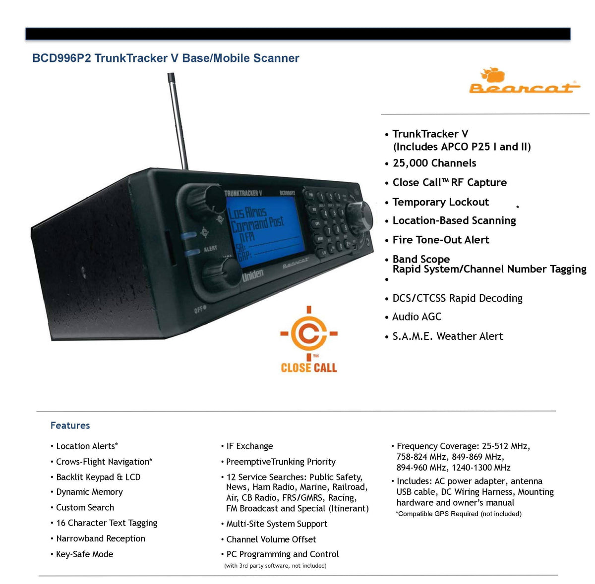 25000-Channel Scanner U831898