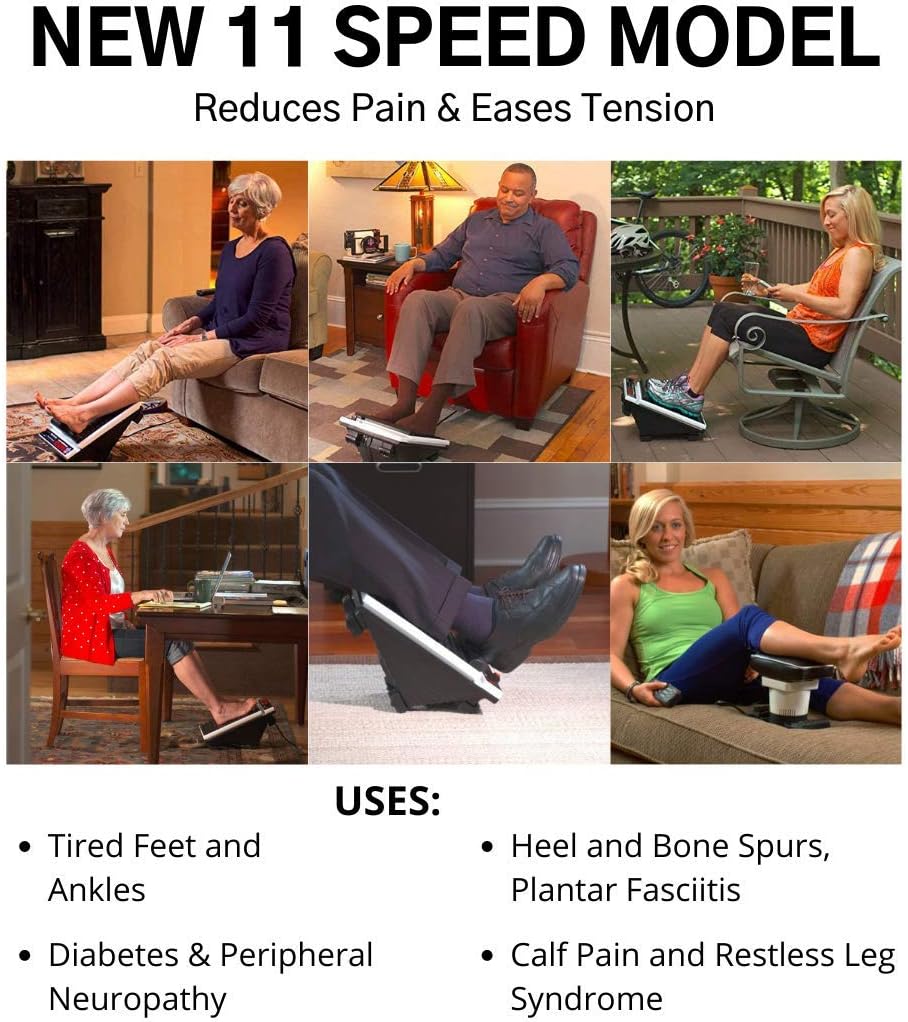 11 Speed Electric Deep Tissue Foot and Calf Massager T314