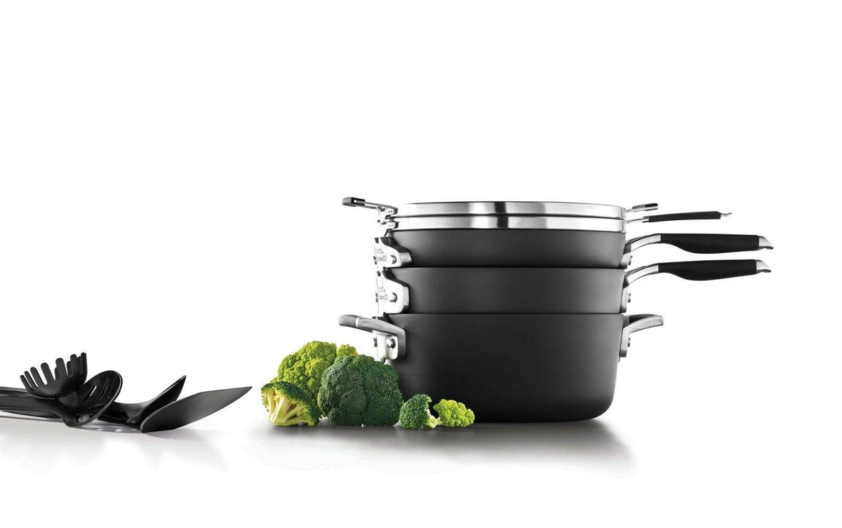 14 Piece Hard-Anodized Nonstick Cookware Set K879