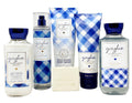Gingham Deluxe Gift Set Fine Fragrance Mist Body Cream Shower Gel Body Lotion Moisturizing Body Wash A159